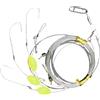 Generic Galleggianti da pesca multiuso con filo in nylon resistente regolabile per pesca diurna e notturna, galleggianti al buio