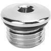 YUKOFE Tappo regolatore per immersione Ottone Sommergibile Tenuta all'aria Anello di tenuta Vite per attrezzatura subacquea Alta pressione Bassa pressione Portatile Durevole Colore (High pressure plug)