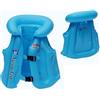 Générique Costume da bagno da bambina a due pezzi senza maniche volant stampato dinosauro anguria spiaggia estate costume bikini bambina (blu, M)