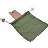 HUSHUI Borsa per il Foraggiamento Borsa per il Foraggiamento in Tela in Pelle PU Resistente Ed Elegante per L'escursionismo in Campeggio Avventura 8,9x8,3 Pollici
