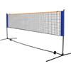 Generisch Rete standard per allenamento sportivo, per badminton, pallavolo, facile da installare, adatta per esterni, struttura simile a una rete da tennis, professionale, per attività all'aperto (blu, 310 cm)
