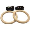 HNULGVI Anelli Ginnastica Anello da Palestra in Legno Regolabile Accessori for parchi Giochi for Ginnastica Set di Attrezzature for Allenamento a casa Esercizio Cross Fitness Anelli for per la Casa