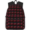 Tamiger Red Rose Print Unisex Leggero Casual Comfort Zaino Quotidiano Lavoro Viaggi Escursioni Pendolari