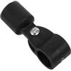 TOMETURE Copertura Scorrevole per Telo Parasole in Nailon Nero, Cappuccio Scorrevole Professionale per Tenda da Sole da 22mm, per Ambienti Marini e Kayak