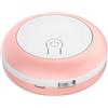 MERRYHAPY Mini Scaldamani Ricaricabile Portatile Rosa in Plastico Funzione Illuminazione per Holiday e Birthday