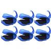 Générique 6 clip per canna da pesca riutilizzabili multifunzionali, da pesca, supporto per canna da pesca, per acqua , acqua di mare, fiume, lago, jigging, trolling, lanciato