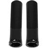 USHOBE Accessori Manubrio Bici 2 Pezzi in Gomma Nero Antiscivolo con Ergonomia Migliorata per Bici da Montagna e Scatto Fisso