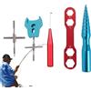 Generisch Set di manutenzione mulinelli da pesca per acqua salata, accessori di manutenzione per attrezzatura da pesca, kit di montaggio per rulli Baitcasting, per pescatori, acqua salata, acqua dolce, torneo