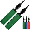 RMTech Balloon Pump, Inflator for Balloons, Dual Action, Hand Air Pump. (Green)