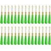 carotoe 30Pcs Silicone Pesca Galleggiante Sedile Testa di Rame Cuscinetto A Sfera Pesci Bobber Sedile Galleggiante Accessori Da Pesca Durevole Cambia Rapidamente Rotazione