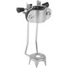 LIGIGWASH Ramponi Antiscivolo in Acciaio Inox per Bastoni da Trekking e Bastoni da Neve Punta Artiglio Ghiaccio per Escursionismo Invernale Accessorio Facile da Montare con Viti Grip