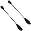 carotoe 1 paio di remi per kayak doppio, per sport acquatici, kayak, moto d'acqua e surf, con impugnatura ergonomica