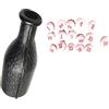Generic Biliardo Pool Shaker Bottiglia Biliardo Shaker Bottiglia Piscina con Palline Numerate per Divertimento Divertimento Dadi Tazza