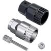 JRSHIRLEYLTD Strumento di rimozione del cuscinetto interno della bicicletta, 24 mm, universale, 20 denti, strumento antiscivolo, chiave del movimento interno, con 1 supporto centrale nero