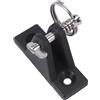 SOLUSTRE Kit di Montaggio per Tendalino Barca in Acciaio Inossidabile Nero, Accessorio Pratico e Facile da Installare per Zattera e Battello da Pesca