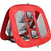 Fpbiagoq Rete da golf pieghevole portatile con bersagli multipli per praticare il golf, strumento per l'allenamento all'interno e all'esterno