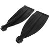 ibasenice Remi per Canotto in Plastico Nero 2 Pezzi Motivo a Spirale per Rinforzo Resistente Accessori per Barche per Kayak Gonfiabili e Canoe