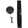 Generic Palla da Boxe in Morbido PU con Fascia per la Testa per L'allenamento dei Riflessi e il Miglioramento Muscolare, Ideale per Tutti gli Sport da Combattimento (BLACK)