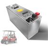 WILLQ Batteria di Ricambio LiFePO4 per Golf Cart (72V/48V, 50Ah/100Ah) - Ideale per Veicoli turistici, Camper e Yacht,48v100ah