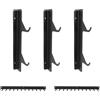 Generic Organizzatore da Palestra con Barra per Trazioni Montata a Parete, Durevole, Rack di Stoccaggio per Attacco Cavo con Barra a T, con Ganci per Attrezzature Fitness da Palestra Domestica