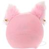 LIFKICH Copri Casco da Sci in Filato Orecchie da Gatto Rosa, Design Cartone Animato, Facile da Installare, per Adulti, per Snowboard e Sci
