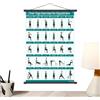 Generico Chair Yoga Chart, Chair Exercise Poster for Seniors And Adults