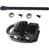 Generisch Cinghie per pattini a rotelle per scarpe, cinghie per pattini a rotelle, scarpe da pattinaggio Energy Strap Buckles, set di fibbie regolabili per scarpe da pattinaggio all'aperto