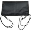 Marchfunny Zaino leggero Oxford con coulisse per scuola, sport, palestra, impermeabile, con materiale e protezione degli angoli migliorata (nero)