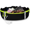 ONEFLOW Active Pro - Marsupio da corsa per Emporia, con 3 scomparti, traspirante, sportivo, per jogging, marsupio impermeabile, Nero massimo, Emporia Simplicity, Utility
