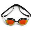 ARENA Cobra Edge Swipe - Occhialini da nuoto anti-appannamento per uomo e donna, in policarbonato, lenti a specchio, unisex