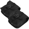 GETAJGHSD Borsa per Pesi da Immersione Subacquea 2 Pezzi Oxford Nero con Cintura Traspirante e Doppia Cerniera per attività Subacquee e Snorkeling