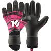 KEEPERsport Varan8 Pro NC Resist - Guanti da portiere senza protezione per le dita, 4 mm, Super Resist Claw, con linguetta, diverse misure