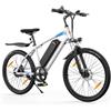 AOIHO Bici Elettrica, 24''/26'' Bicicletta Elettrica con Batteria Rimovibile 48V/36V, Fino a 100KM, Motore 250W, 21/1 Velocità Mountain Bike Elettrica, EBike Per Adulti, Bici Elettrica Uomo e Donna