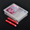 Tufgo Night Fishing Glow - 15 luci LED per galleggianti, punte luminose, 3,7 cm, colore: rosso e verde