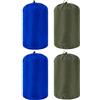 Violiica Sacchi ultraleggeri con coulisse, confezione da 4, in nylon 400T, sacchetti a compressione, per viaggi, campeggio, attività all'aperto (colori misti, 3L/5L/8L)