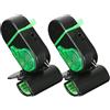Generico Fishing Bite Alarm - 2-Piece LED Light & Sound Indicator for Night