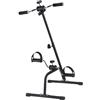UPKOCH Mini Cyclette da Casa per Anziani Pedali e Manubrio Regolabile, Resistenza Regolabile, Plastica Nera, per Esercizi di Riabilitazione Indoor e Allenamento Arti