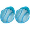BCOATH Imbottitura Lavabile per Casco di Sicurezza 2 Pezzi in Poliestere Blu con Ventilazione per Uso Professionale