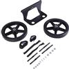 Masyrt Kit Ruota Refrigerante Base Universale per Carrello Refrigerante 15,5-17,5 Pollici Base Regolabile Carrello 15,-17, Pollici Kit Ruote, 2 modalità di Alte