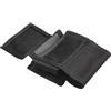 Jotekonoby Borsa porta attrezzi da immersione con tasca laterale, regolabile, capacità di 2 kg, in nylon, con fori di scarico, per accessori per immersioni subacquee nero (confezione da 1)