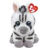 Ty - Peluche - Beanie Babies - Zebra - Stripes - Bianca e Nera - Cucciolo con Occhi Azzurri Glitter - Il Peluche con Gli Occhi Scintillanti - 28 Cm - 96309
