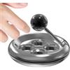 Generico Giocattolo Fidget Rotante - Ornamento Rilassante In Metallo - Giocattolo Spinner Rotante Cavo,Per Bambini Adolescenti Adulti Donne Casa Campeggio Viaggio Spostamenti Viaggi Di Lavoro