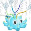 SOETDERT Giochi da Giardino per Bambini, Giocattolo di Sprinkler, Irrigatore Rotante Giocattoli, Polpo Sprinkler Giocattolo, Sprinkle Splash Giocattoli per Cortile, Giardino, Prato All'aperto Giochi D'acqua