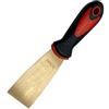 Generic Coltello per stucco, raschietto per vernice spesso 1,5 mm con manico in gomma, raschietto per cartongesso per legno, strumento di rimozione della carta da parati, 60 mm