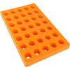 Kivivaka Collet Rack strutturato per applicazioni CNC 60 fori Supporto modelli ER25/35 Aiuta a ridurre i tempi di ricerca durante le operazioni (ER32)
