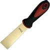 Generic Coltello per stucco, raschietto per vernice spesso 1,5 mm con manico in gomma, raschietto per cartongesso per legno, strumento di rimozione della carta da parati, 60 mm