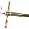 BlissfulAbode Chiave per mandrino per tornio con impugnatura a T, 10 mm, 12 mm, 14 mm, 40 CR, in acciaio temprato, per macchine per la lavorazione del legno, utensili di perforazione (10 mm)