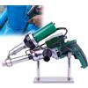 Generic Kit saldatrice in plastica portatile con pistola ad aria calda per fabbricazione e riparazione di tubi, ideale per materiali in PP, HDPE, LDPE