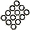 AMUSLESUR Kit 12 Pezzi Anelli di Ritegno e-Ring in Gomma 125 MM per Chiave a Percussione Fermo per Mandrino Utensili da Lavoro Elettrici e Pneumatici