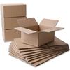 IPEA Scatole di Cartone 25 x 18 x 12 cm per Spedizioni, E-Commerce, Regali - [ 10 PEZZI ] - Made in Italy - Scatole Rettangolari Multiuso per Imballaggio Oggetti, Eventi, Feste - Scatola Confezione
